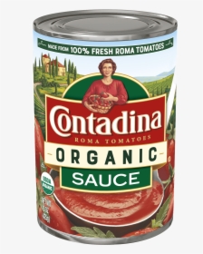 Organic Tomato Sauce Can - Contadina Tomato Sauce, HD Png Download, Free Download