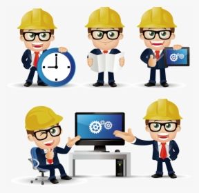 Engineer Png Transparent Background - Engineering Cartoon Png, Png Download, Free Download