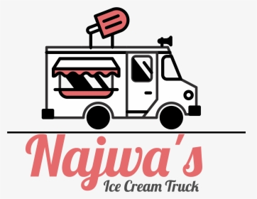 Najwas Ice Cream Truck, HD Png Download, Free Download