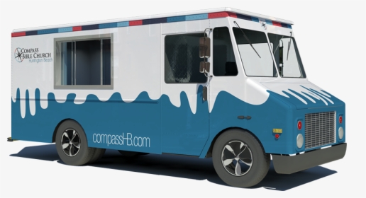 Ice Cream Truck Transparent, HD Png Download, Free Download