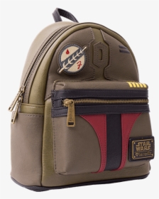 Boba Fett Helmet Png - Boba Fett Loungefly Mini Backpack, Transparent Png, Free Download