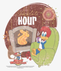 Woody Woodpecker Chocolate Hour Kid"s T Shirt - Cartoon, HD Png Download, Free Download