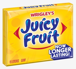 Yellow Gum Juicy Fruit, HD Png Download, Free Download