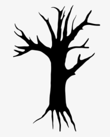 Creepy Trees Png Transparent Images - Scary Tree Clip Art, Png Download, Free Download