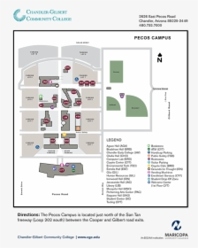 Chandler-gilbert Community College , Png Download - Cgcc Pecos Map, Transparent Png, Free Download