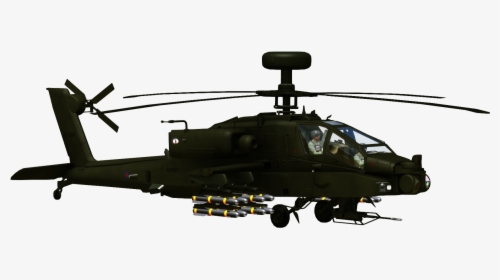 Apatcheah1-at - Helicopter Rotor, HD Png Download, Free Download