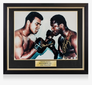 Ali Frazier Signed Face Off, HD Png Download, Free Download