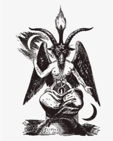 Devil, Baphomet, Occultism, Occultism Symbol - Baphomet Transparent, HD Png Download, Free Download