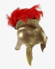 Roman Centurion Costume Helmet - Spartan Back Armor, HD Png Download, Free Download