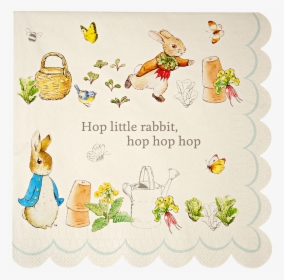 Peter Rabbit Napkins - Peter Rabbit Napkin, HD Png Download, Free Download