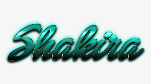 Shakira Name Logo Png - Emblem, Transparent Png, Free Download