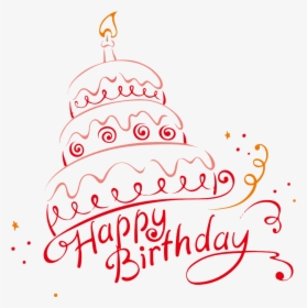 Happy Birthday Vector Art Png - Calligraphy, Transparent Png, Free Download