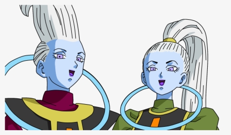 Dragonball Whis And Vados Lineart Farbig By Wallpaperzero - Dragon Ball Super Angels Name, HD Png Download, Free Download
