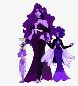 Purple Diamond And Her Lazurite And Pearl - Purple Diamond Steven Universe, HD Png Download, Free Download