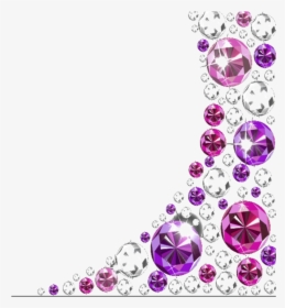 #mq #purple #diamond #diamonds - Gemstones Border, HD Png Download, Free Download