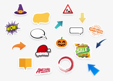 Find And Use Hundreds Of Annotation Stickers As Shapes,, HD Png Download, Free Download