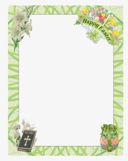 Transparent Easter Border Png - Religious Easter Border Clipart, Png Download, Free Download