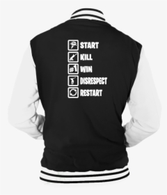 Blue Varsity Jacket Back Hd Png Download Kindpng - college jacket black and aqua roblox