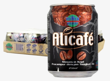 Alicafe With Tongkat Ali 24 X 250ml " title="alicafe - Power Root Tongkat Ali 250ml X 24, HD Png Download, Free Download