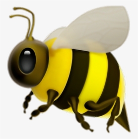 Bee Emoji Ios - Iphone Bee Emoji, HD Png Download, Free Download