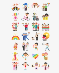 Transparent Facebook Sticker Png - Facebook Pride Stickers, Png Download, Free Download