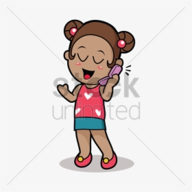 Cartoon Speaking With Phone, HD Png Download, Free Download