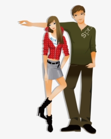 Cartoon Boyfriend Clip Art - Clip Art, HD Png Download, Free Download