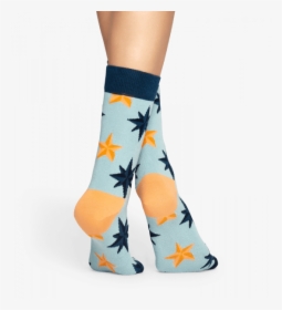 Nautical Star Sock Womens - Starfish, HD Png Download, Free Download