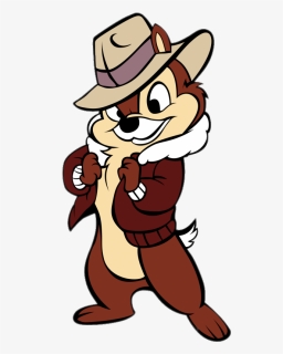 Chipmunk Fat Cat Chip "n - Chip And Dale Rescue Rangers Chip, HD Png Download, Free Download