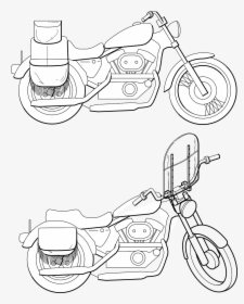 Motorcycle Windshield - Motorbikes, HD Png Download, Free Download