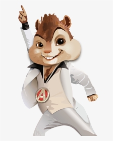 Alvin and the Chipmunks Simon Making Peace Sign transparent PNG - StickPNG
