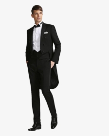 Black Tuxedo Suit Png Free Download - Tuxedo Hd, Transparent Png, Free Download