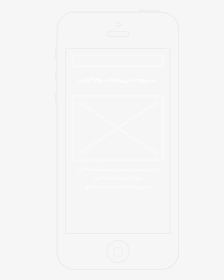 Phone Outline - Symmetry, HD Png Download, Free Download
