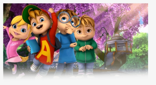 Transparent Chipmunk Clipart - Alvinnn And The Chipmunks The Chipettes Home, HD Png Download, Free Download