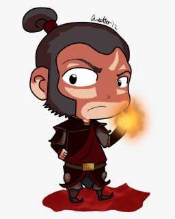 Cartoon - Chibi Avatar The Last Airbender Zhao, HD Png Download, Free Download