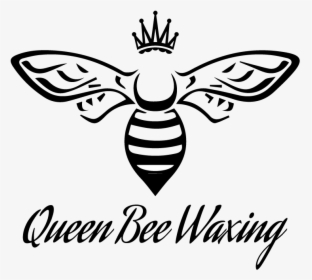 Logo Design By Nevena Zubanovic For Queen Bee Waxing - Tribal Honey Bee Tattoo, HD Png Download, Free Download