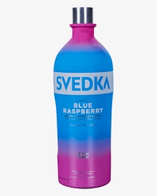 Svedka Blue Raspberry Vodka 1l - Water Bottle, HD Png Download, Free Download
