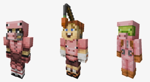 Minecraft Pig Glider Skin, HD Png Download, Free Download