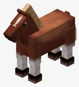 Horse Best Animals To Farm Minecraft - Minecraft Horse Transparent Background, HD Png Download, Free Download