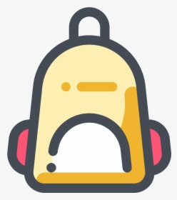Childrens Backpack Icon - Backpack Icon, HD Png Download, Free Download