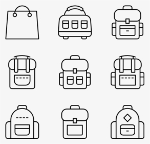 Luggage Vector Pink Bag - Train Station Pictogram, HD Png Download, Free Download