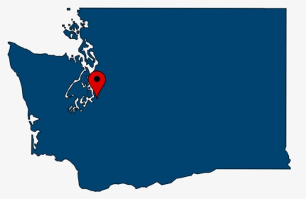 Washington State Map Png , Png Download - Washington State Transparent Background, Png Download, Free Download