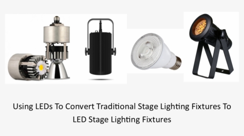 Using Led Lamps To Convert Traditional Stage Lighting - Satellite, HD Png Download, Free Download