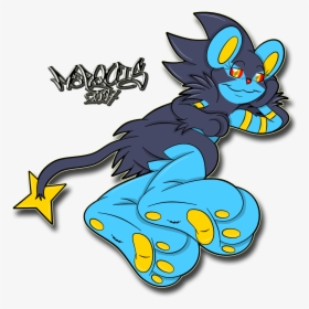 Luxray Paw Tease - Paw Tease, HD Png Download, Free Download