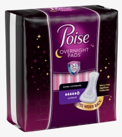 Poise Overnight Pads Logo, HD Png Download, Free Download