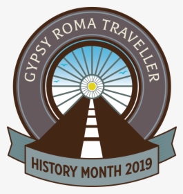 History Month Colour Png - Gypsy Roma Traveller History Month Logo, Transparent Png, Free Download