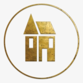 Professional Real Estate Icon - Home Icon Png Golden, Transparent Png, Free Download