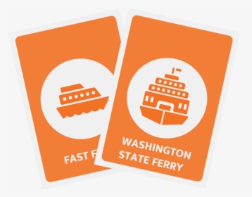 Card Icons Ferries 2 - Illustration, HD Png Download, Free Download