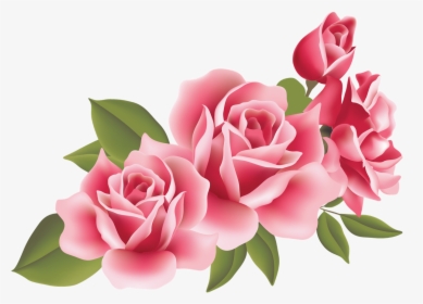 Flores Rosas Png - Flores De Rosa Png, Transparent Png, Free Download