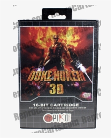 Duke Nukem 3d Megadrive - Duke 3d Genesis Cartridge, HD Png Download, Free Download